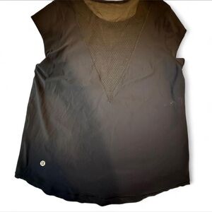 Lululemon Athletica Black Muscle Tee